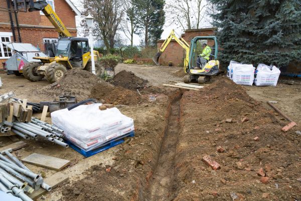 Drainage Ditch Digging in Eau Claire