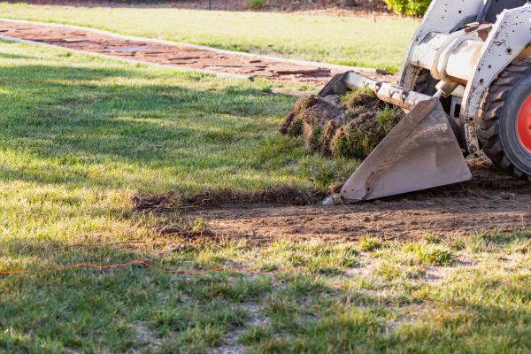 Yard Drainage Grading in Eau Claire