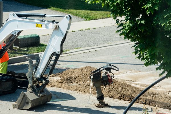 Electrical Trench Digging
