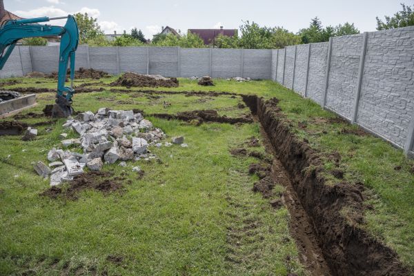 Yard Trenching in Eau Claire