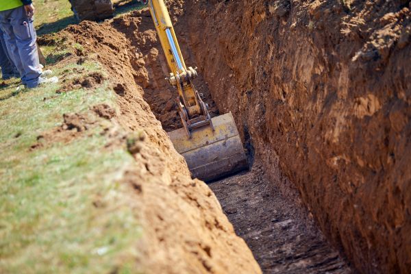 Ditch Excavation in Eau Claire