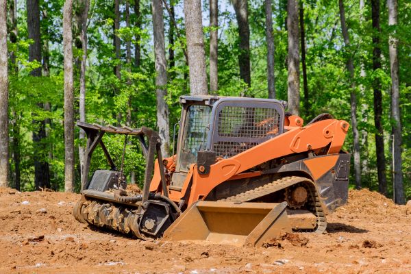Bulldozer Land Leveling in Eau Claire