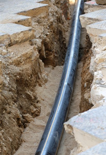 Drainpipe Trenching in Eau Claire