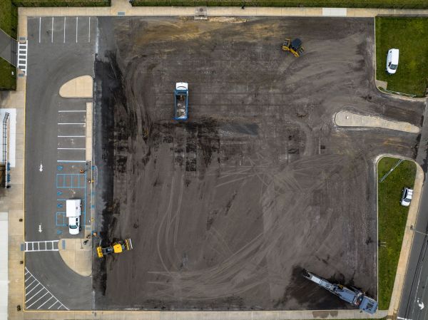 Parking Lot Excavation in Eau Claire