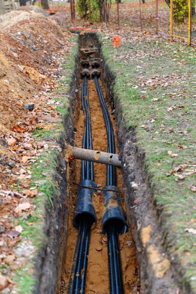 Electrical Line Excavation in Eau Claire